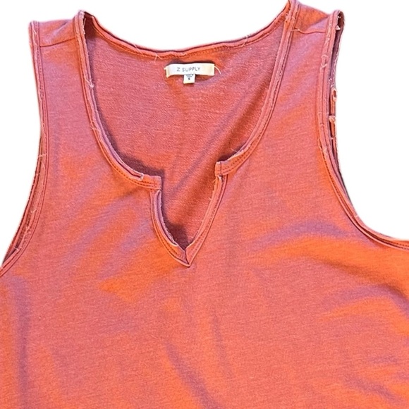 Z Supply Sleeveless T-Shirt Mini Midi Dress Size Small - Picture 10 of 12